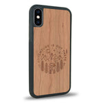 Coque iPhone XS - Le Bivouac - Coque en bois