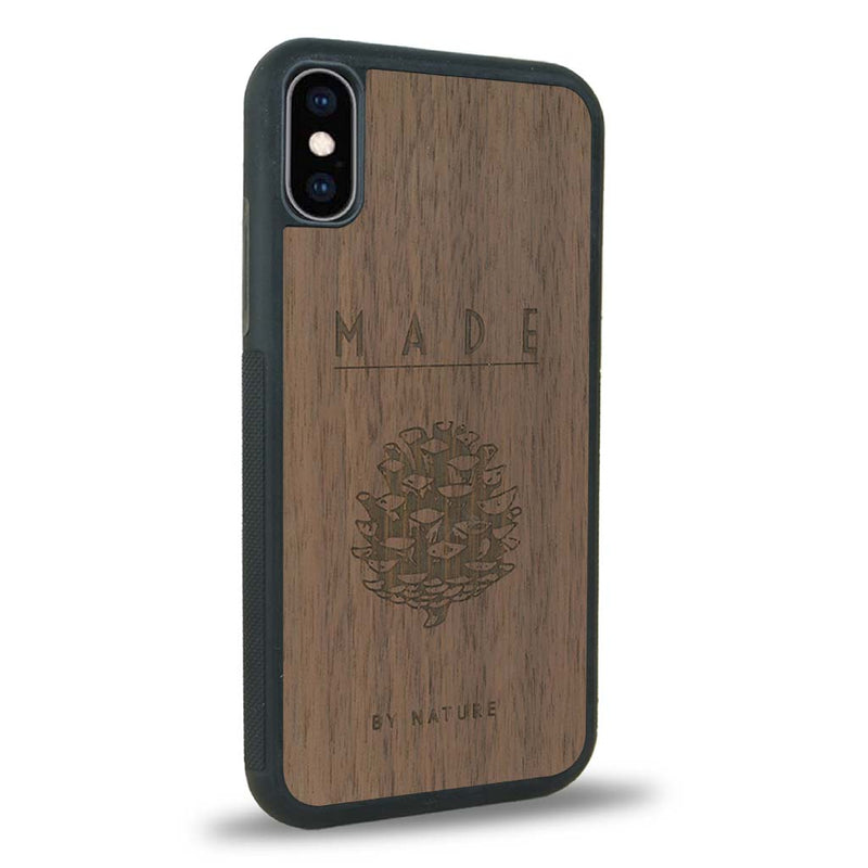 Coque iPhone XS - Made By Nature - Coque en bois