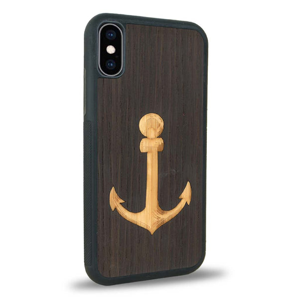 Coque iPhone XS Max - L'Ancre - Coque en bois