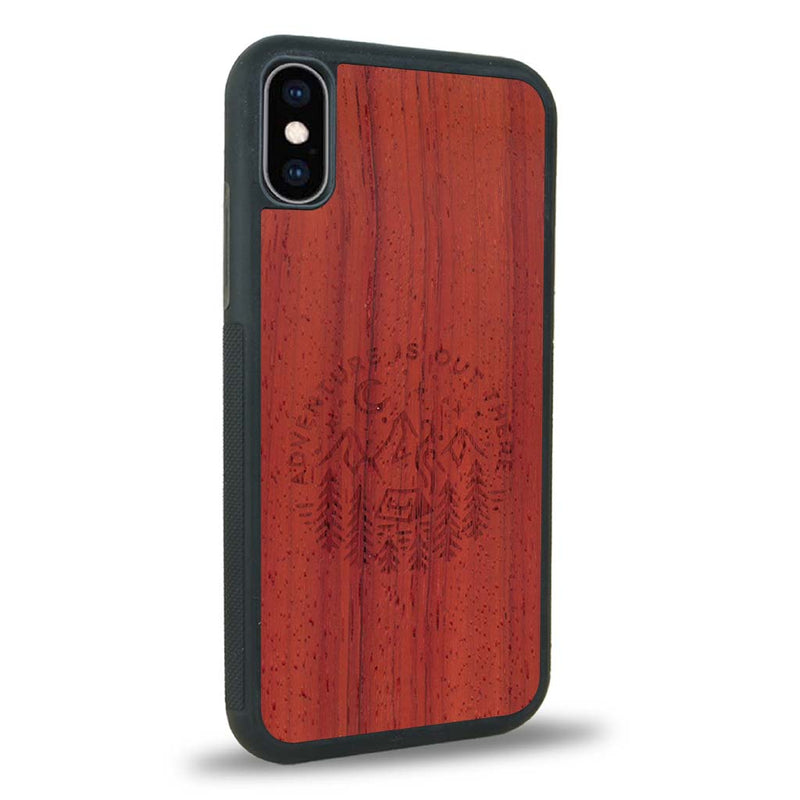 Coque iPhone XS Max - Le Bivouac - Coque en bois