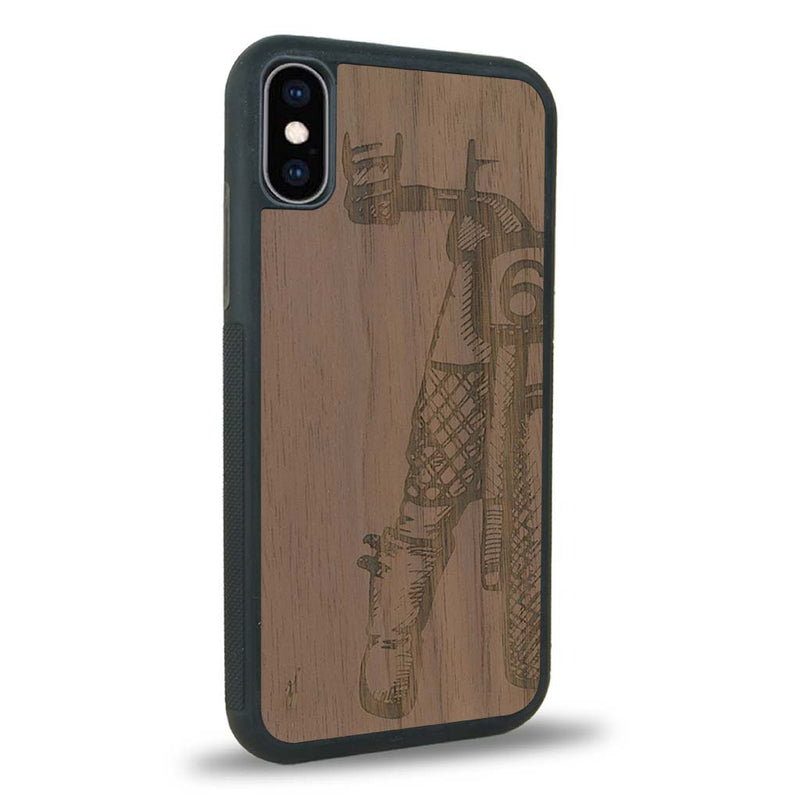 Coque iPhone XS Max - On The Road - Coque en bois