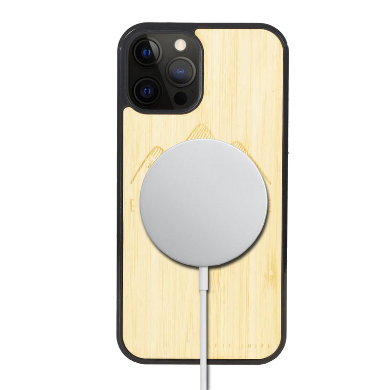 Coque MagSafe - En Altitude - Coque en bois