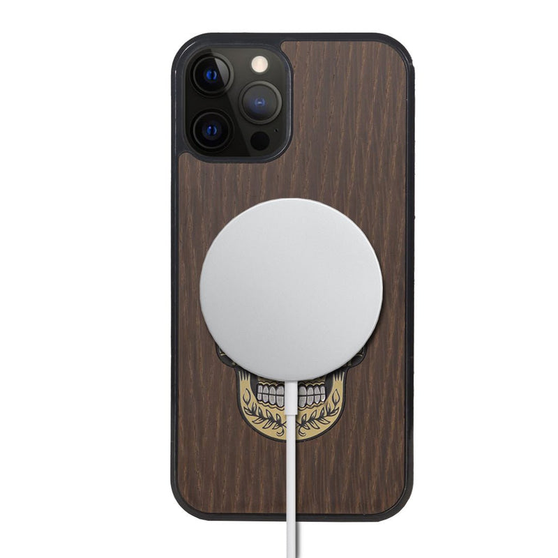 Coque MagSafe - La Skull - Coque en bois