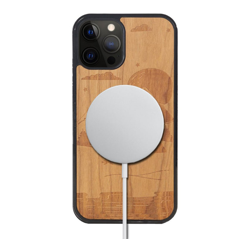 Coque MagSafe - Le Campsite - Coque en bois