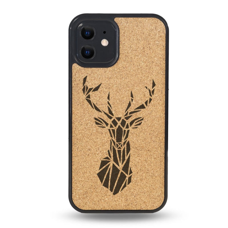Coque MagSafe - Le Cerf - Coque en bois