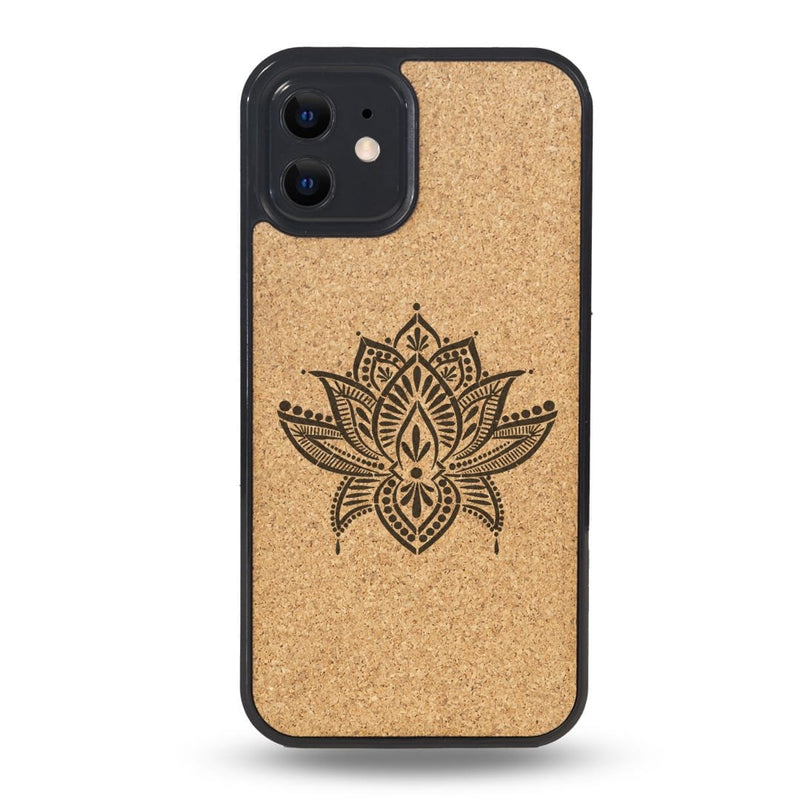Coque MagSafe - Le Lotus - Coque en bois