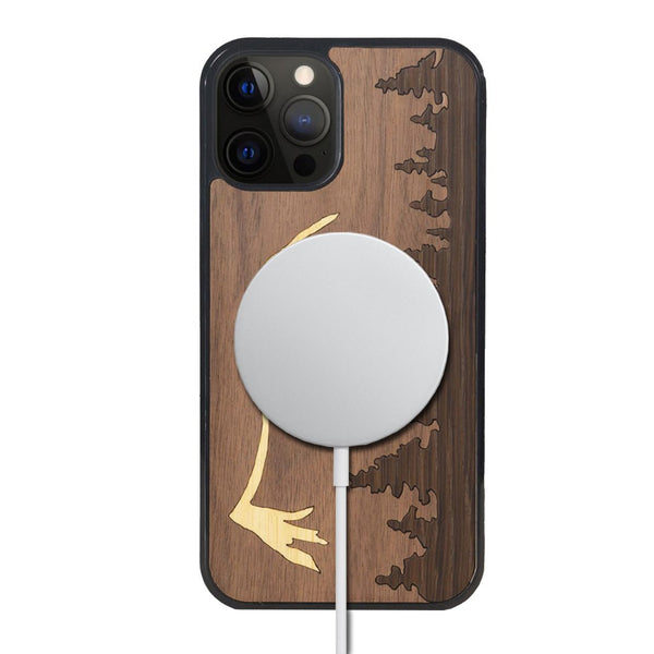 Coque MagSafe - Le Mont Mézenc - Coque en bois