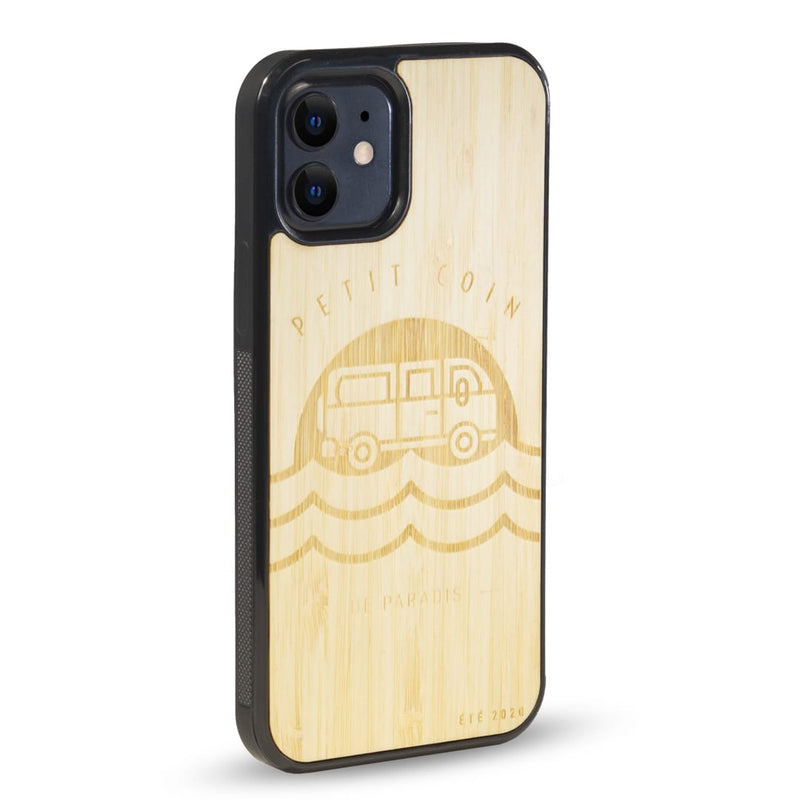 Coque MagSafe - Le Petit Coin de Paradis - Coque en bois