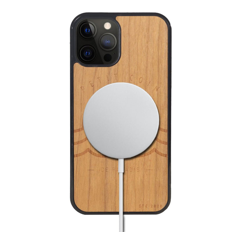 Coque MagSafe - Le Petit Coin de Paradis - Coque en bois