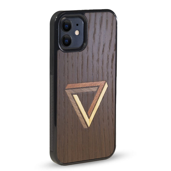 Coque MagSafe - Le Triangle - Coque en bois