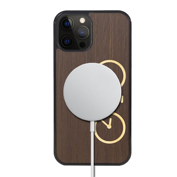 Coque MagSafe - Le Vélo - Coque en bois