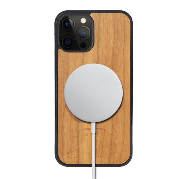 Coque MagSafe - The Kiss - Coque en bois