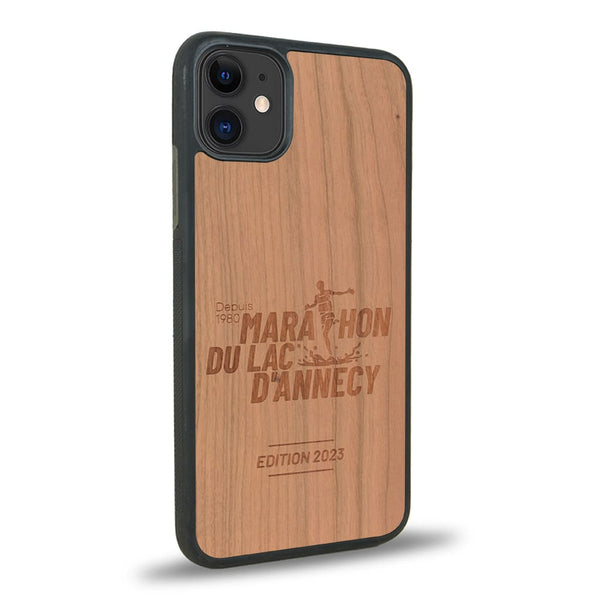 Coque Marathon d'Annecy Logo - Coque en bois