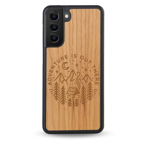 Coque OnePlus - Bivouac - Coque en bois