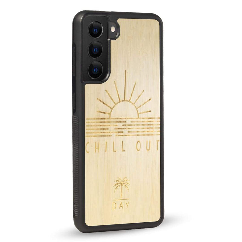 Coque OnePlus - La Chill Out - Coque en bois