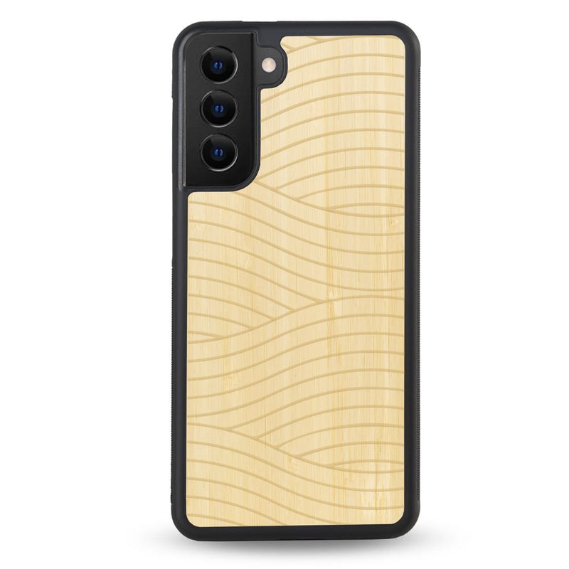 Coque OnePlus - La Wavy Style - Coque en bois