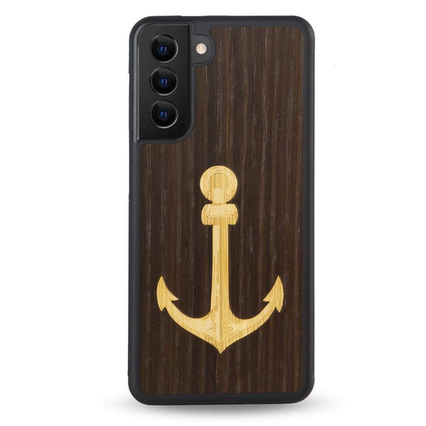 Coque OnePlus - L'Ancre - Coque en bois