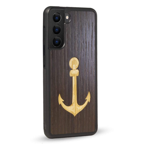 Coque OnePlus - L'Ancre - Coque en bois