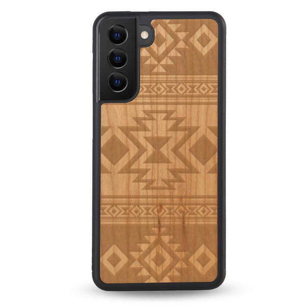 Coque OnePlus - L'aztec - Coque en bois