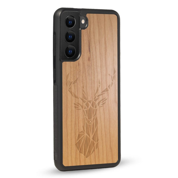 Coque OnePlus - Le Cerf - Coque en bois