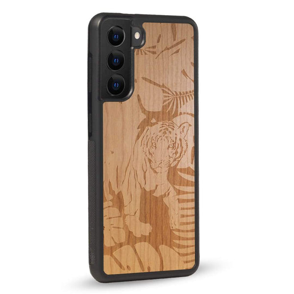 Coque OnePlus - Le Tigre - Coque en bois