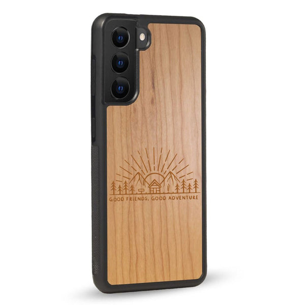 Coque OnePlus - Sunset Lovers - Coque en bois