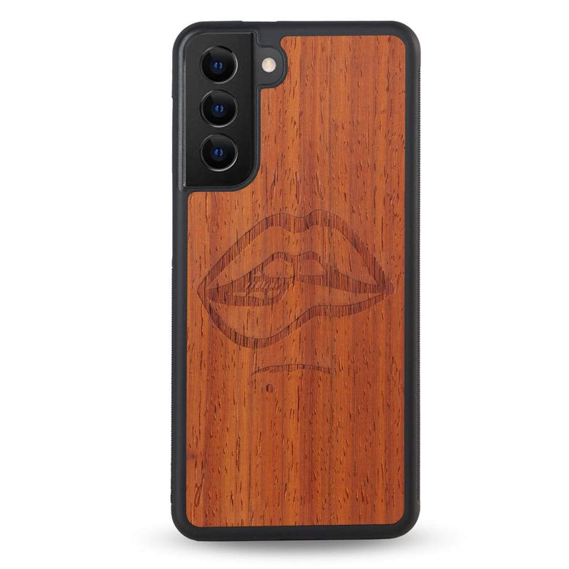 Coque OnePlus - The Kiss - Coque en bois