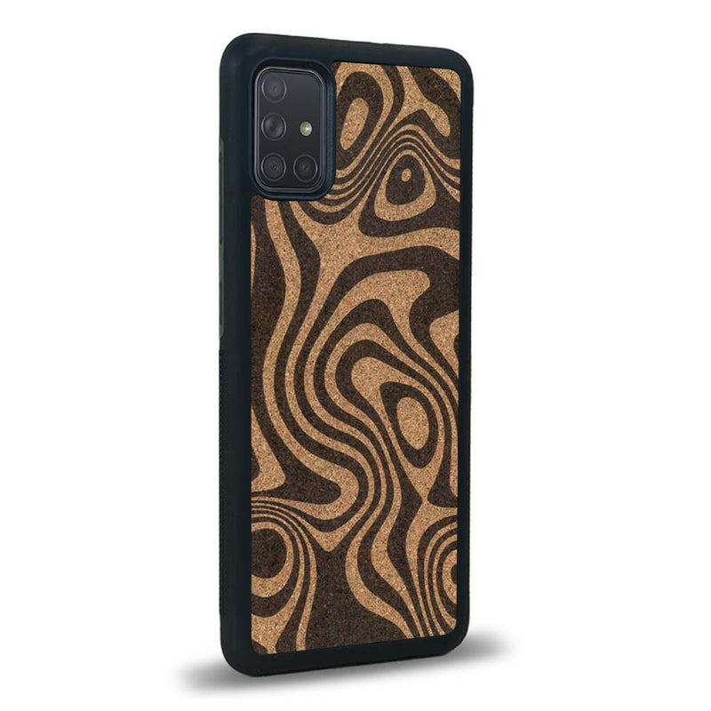 Coque Samsung A02S - L'Abstract - Coque en bois