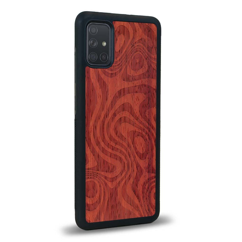 Coque Samsung A02S - L'Abstract - Coque en bois