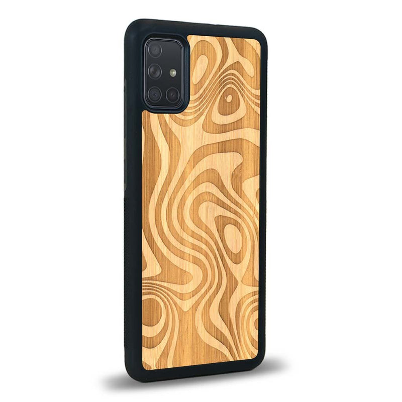 Coque Samsung A02S - L'Abstract - Coque en bois