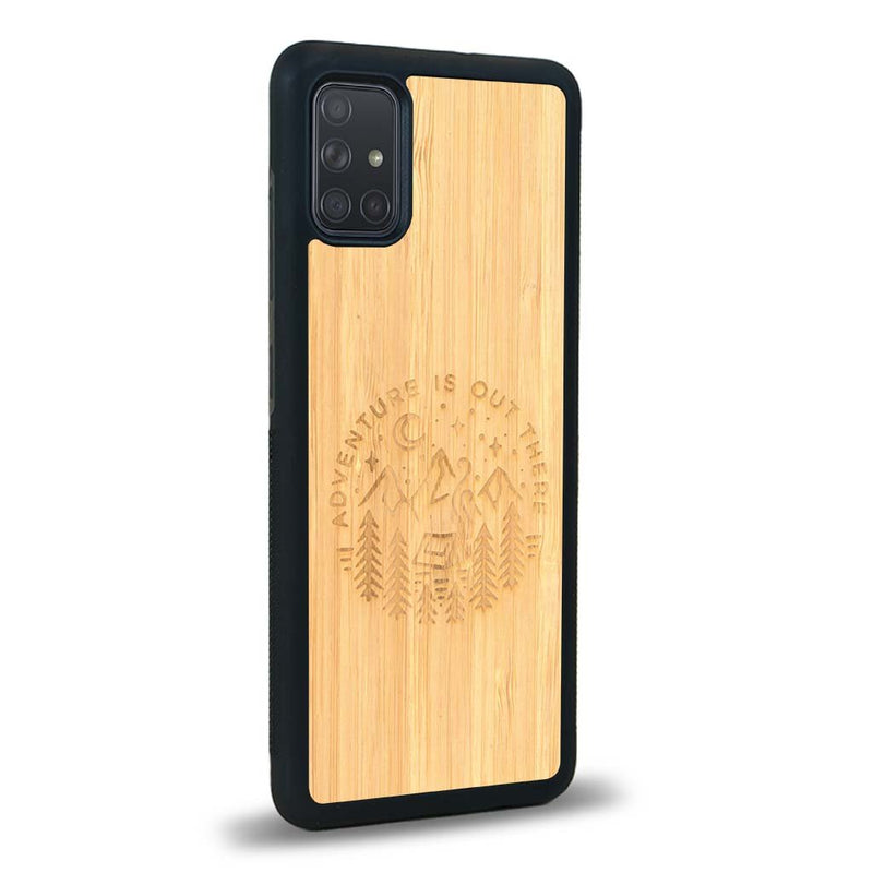 Coque Samsung A02S - Le Bivouac - Coque en bois