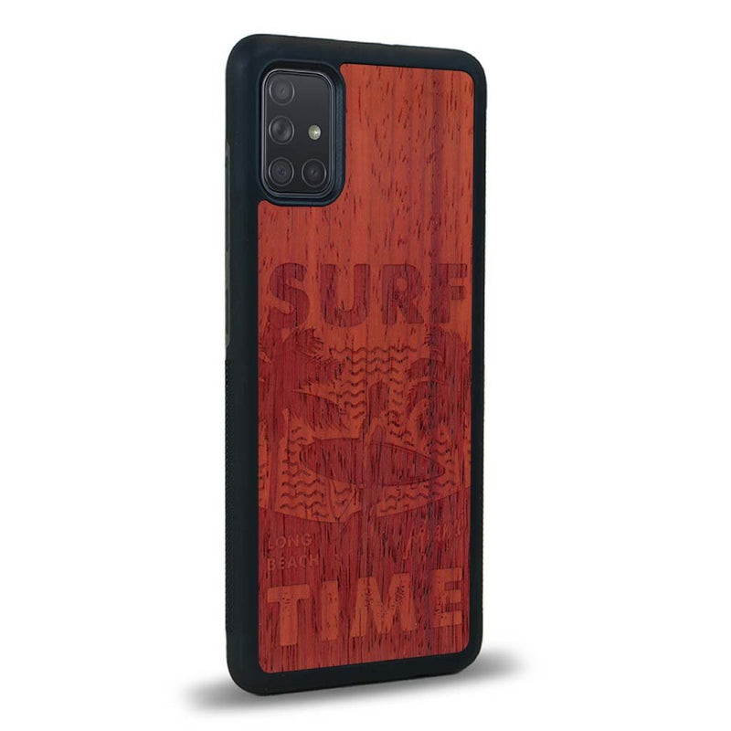 Coque Samsung A02S - Surf Time - Coque en bois