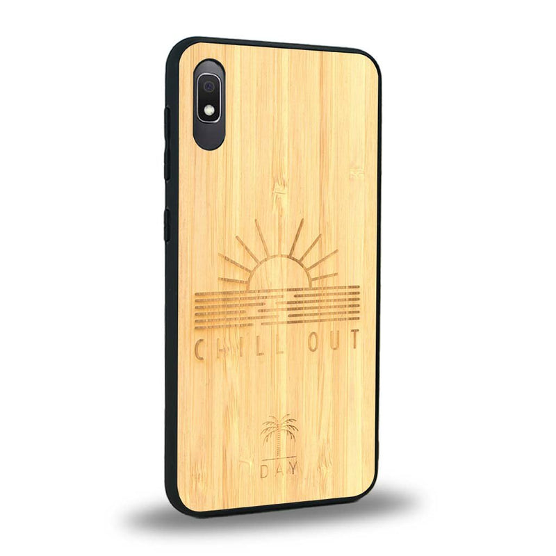 Coque Samsung A10 - La Chill Out - Coque en bois