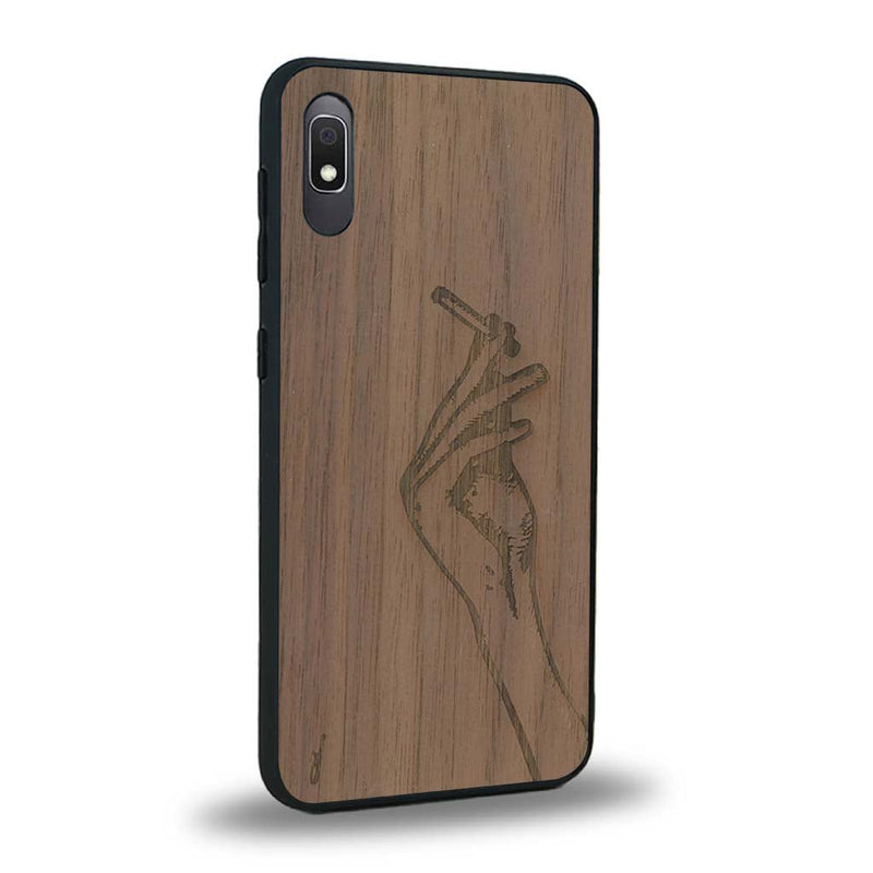 Coque Samsung A10 - La Garçonne - Coque en bois