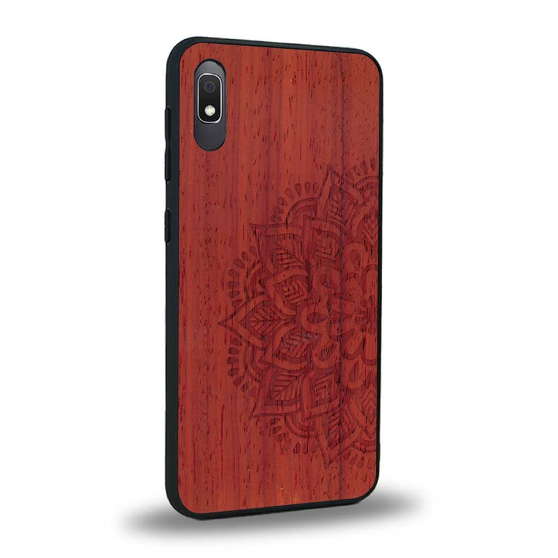 Coque Samsung A10 - Le Mandala Sanskrit - Coque en bois
