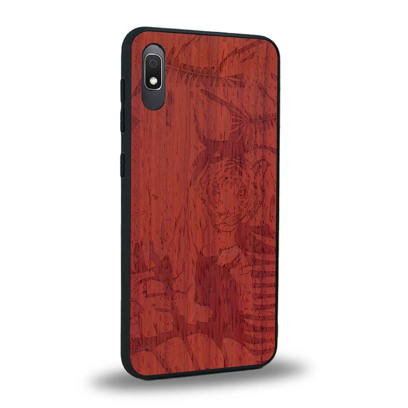 Coque Samsung A10 - Le Tigre - Coque en bois