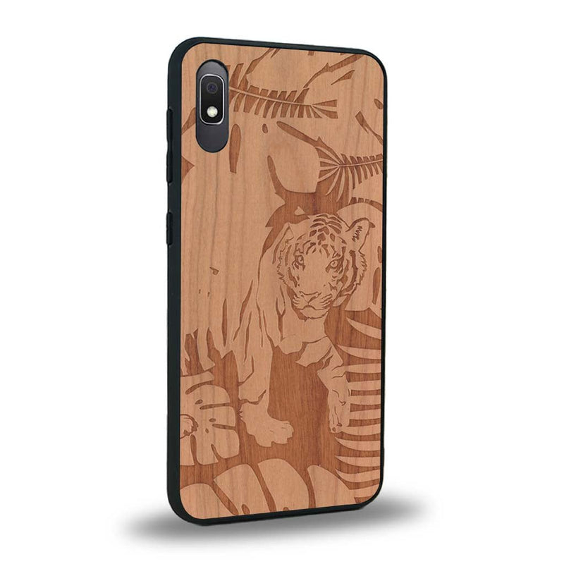 Coque Samsung A10 - Le Tigre - Coque en bois