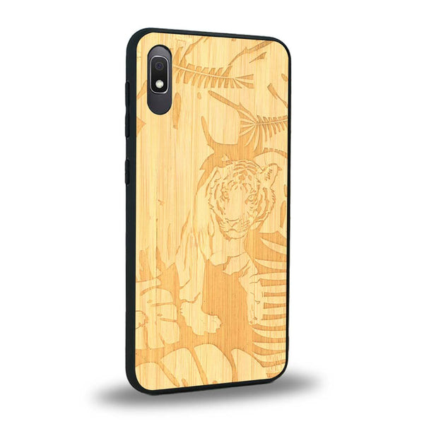 Coque Samsung A10 - Le Tigre - Coque en bois