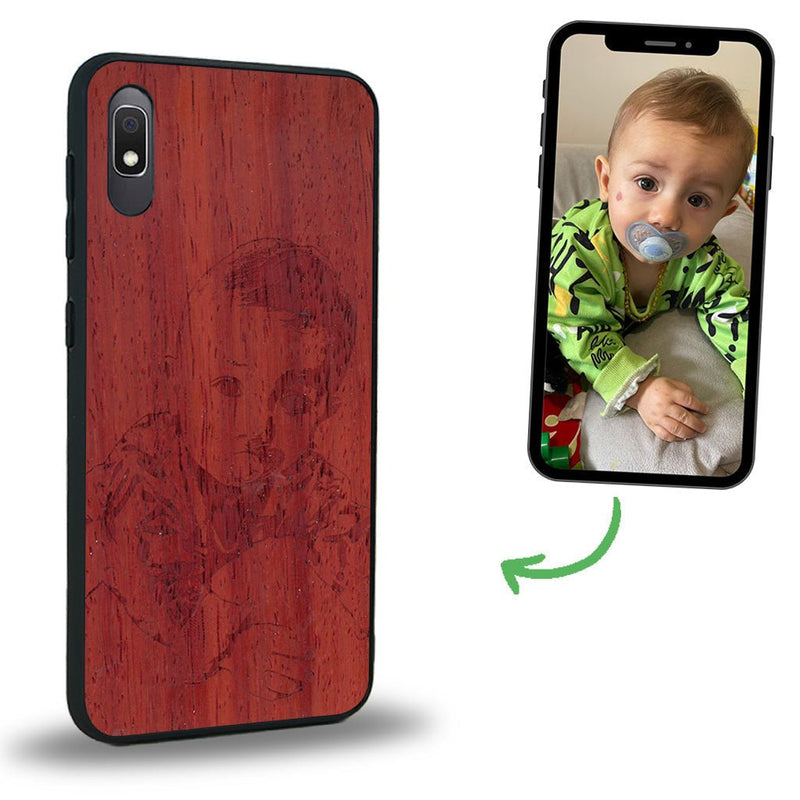 Coque Samsung A10E - La Personnalisable - Coque en bois