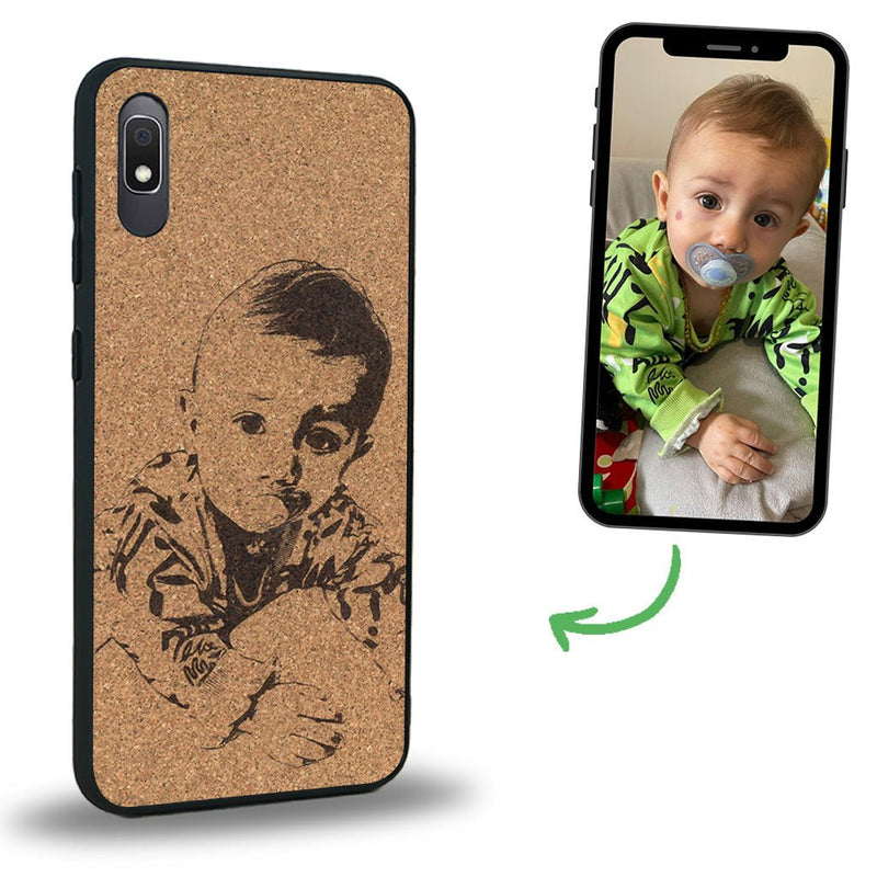 Coque Samsung A10E - La Personnalisable - Coque en bois