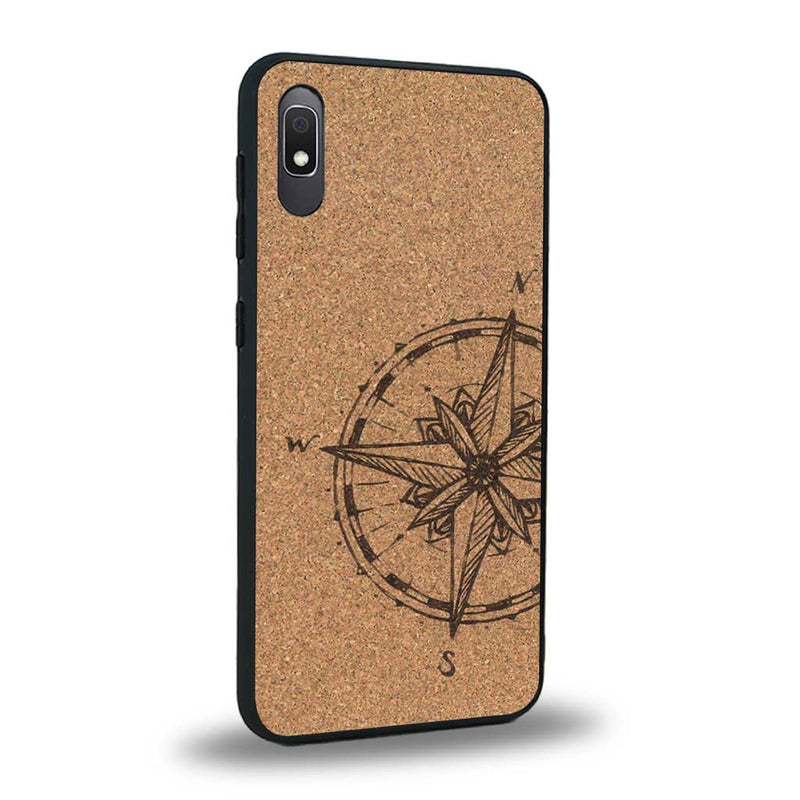 Coque Samsung A10E - La Rose des Vents - Coque en bois