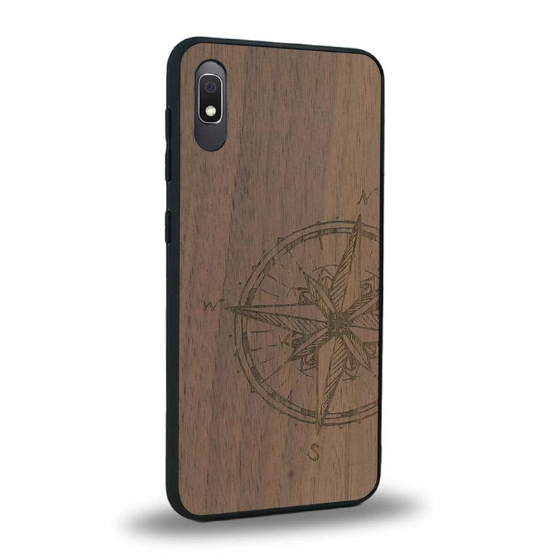 Coque Samsung A10E - La Rose des Vents - Coque en bois