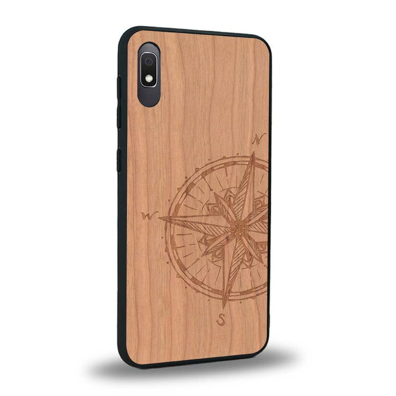 Coque Samsung A10E - La Rose des Vents - Coque en bois