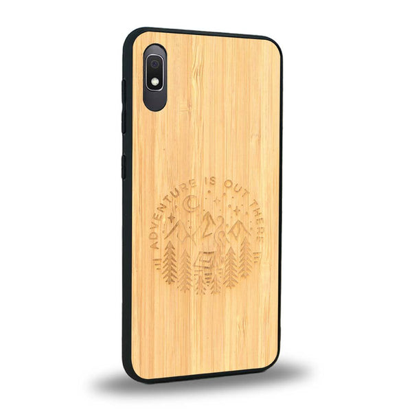 Coque Samsung A10E - Le Bivouac - Coque en bois