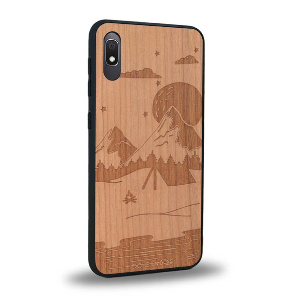 Coque Samsung A10E - Le Campsite - Coque en bois