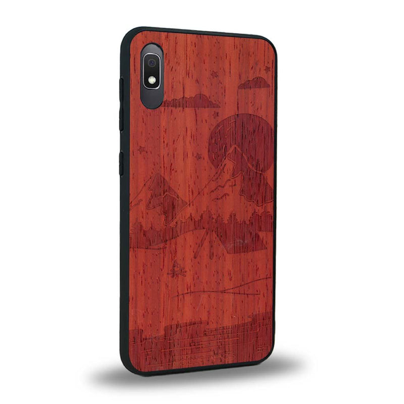 Coque Samsung A10E - Le Campsite - Coque en bois