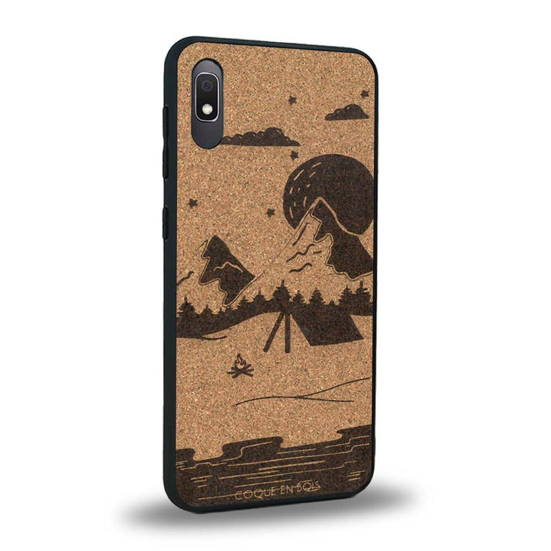 Coque Samsung A10E - Le Campsite - Coque en bois