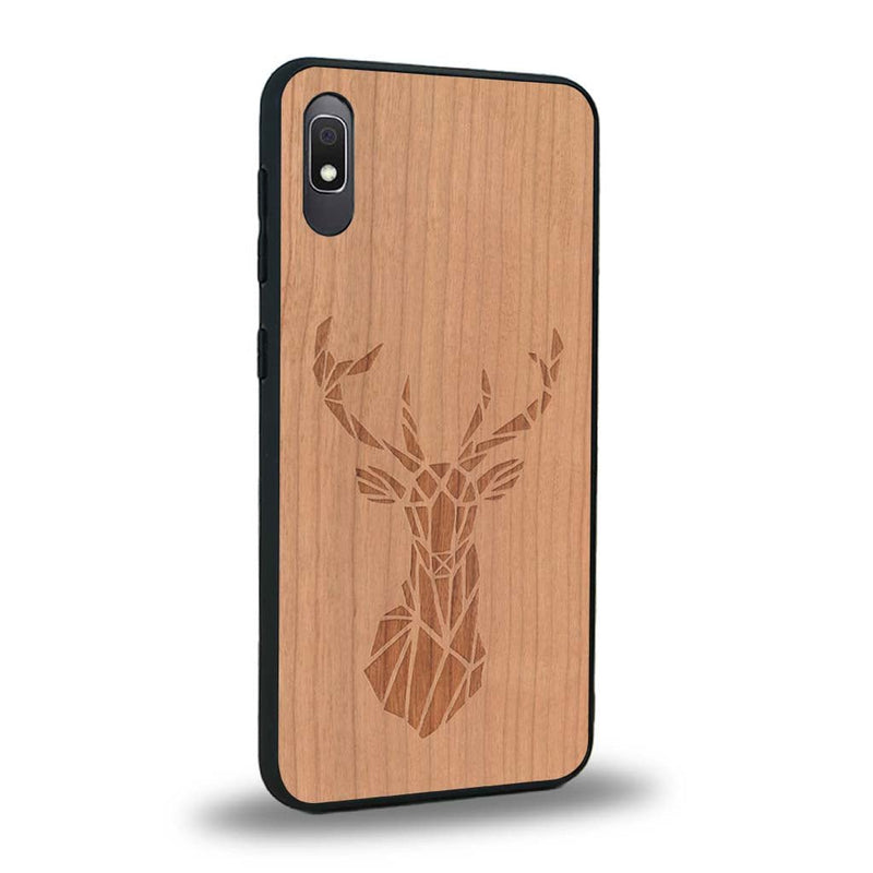 Coque Samsung A10E - Le Cerf - Coque en bois