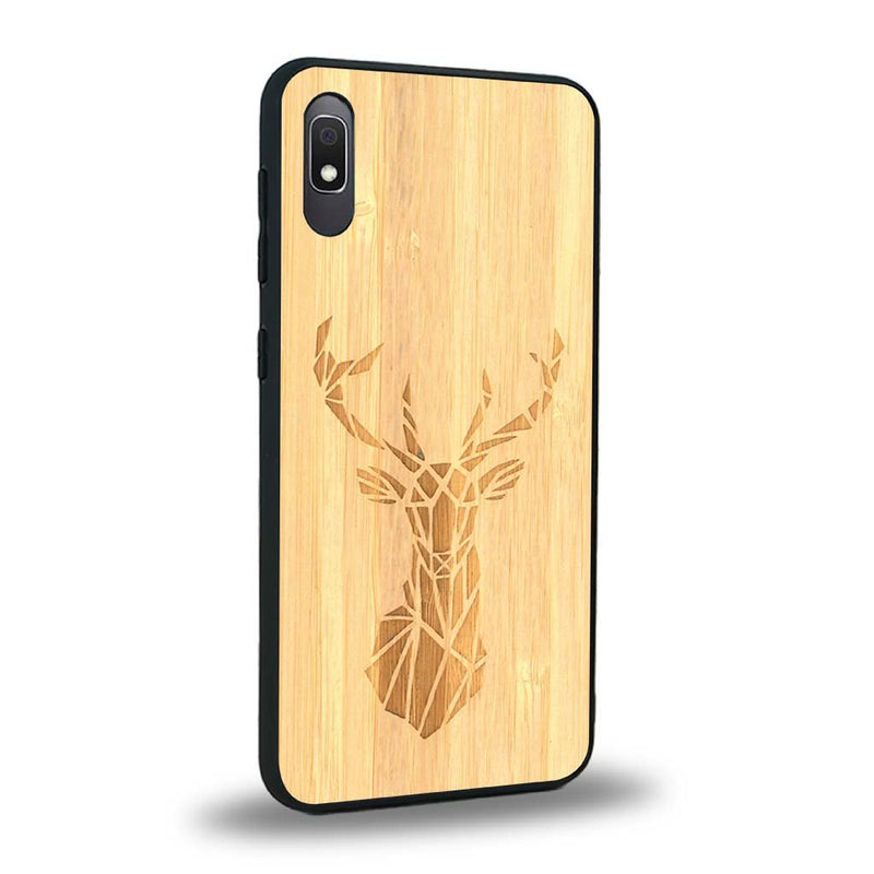 Coque Samsung A10E - Le Cerf - Coque en bois