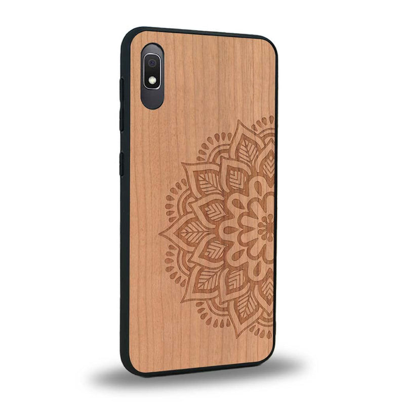 Coque Samsung A10E - Le Mandala Sanskrit - Coque en bois